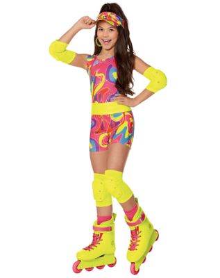 Halloween Women's Rollerblade Barbie Costume, by Way to Celebrate, Size M 