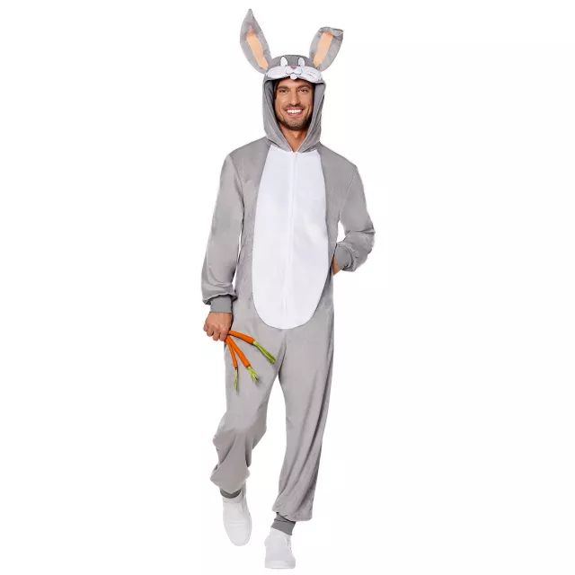 Adult Bugs Bunny Jumpsuit - Loony Tunes - Spirithalloween.com