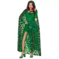 Adult Poison Ivy Cape - DC Villains at Spirit Halloween