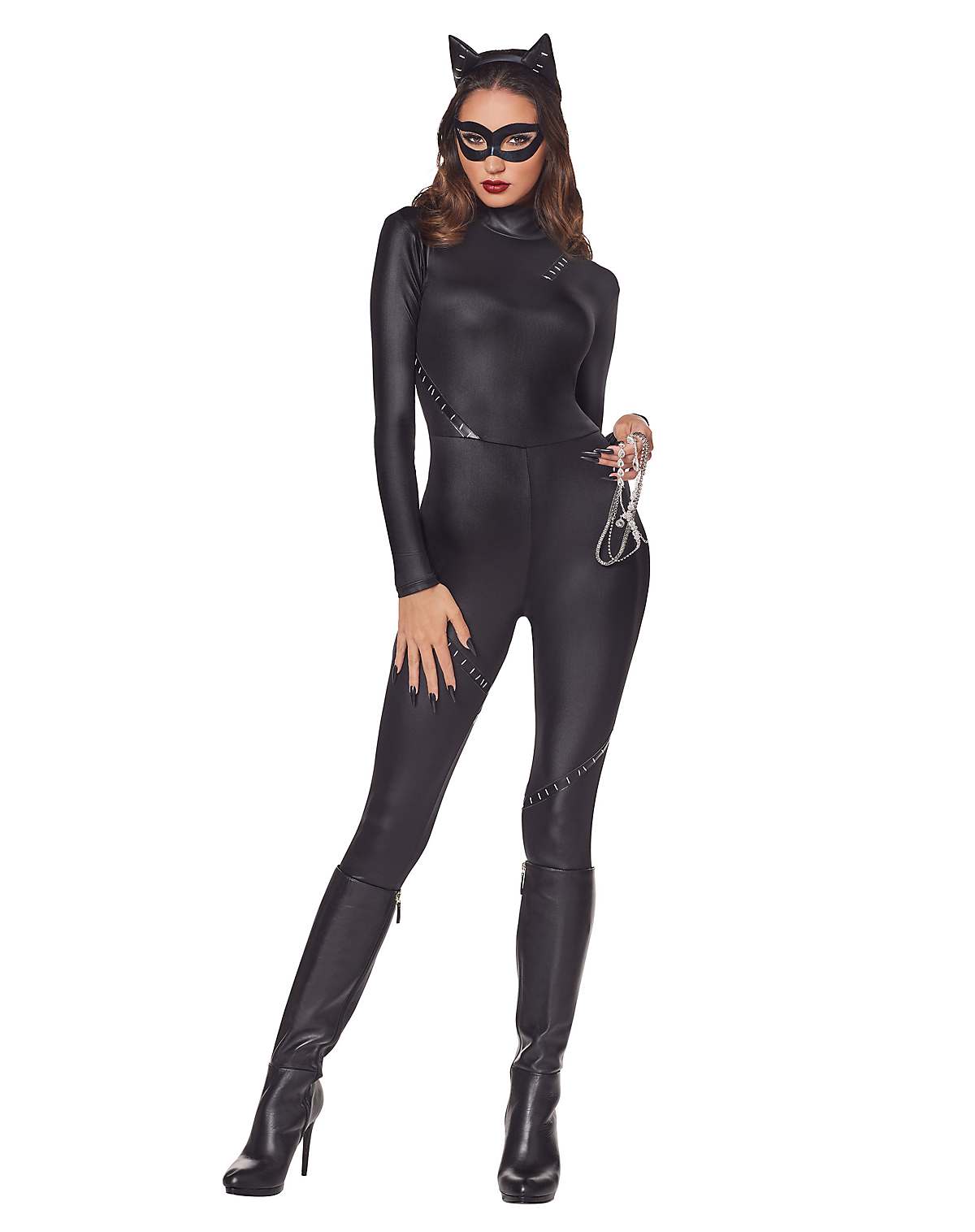 Adult Catwoman Catsuit Costume - DC Villains
