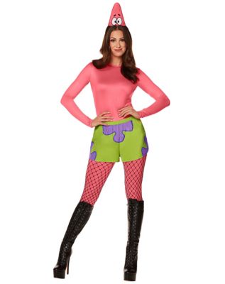 Patrick Star Fishnet Costume