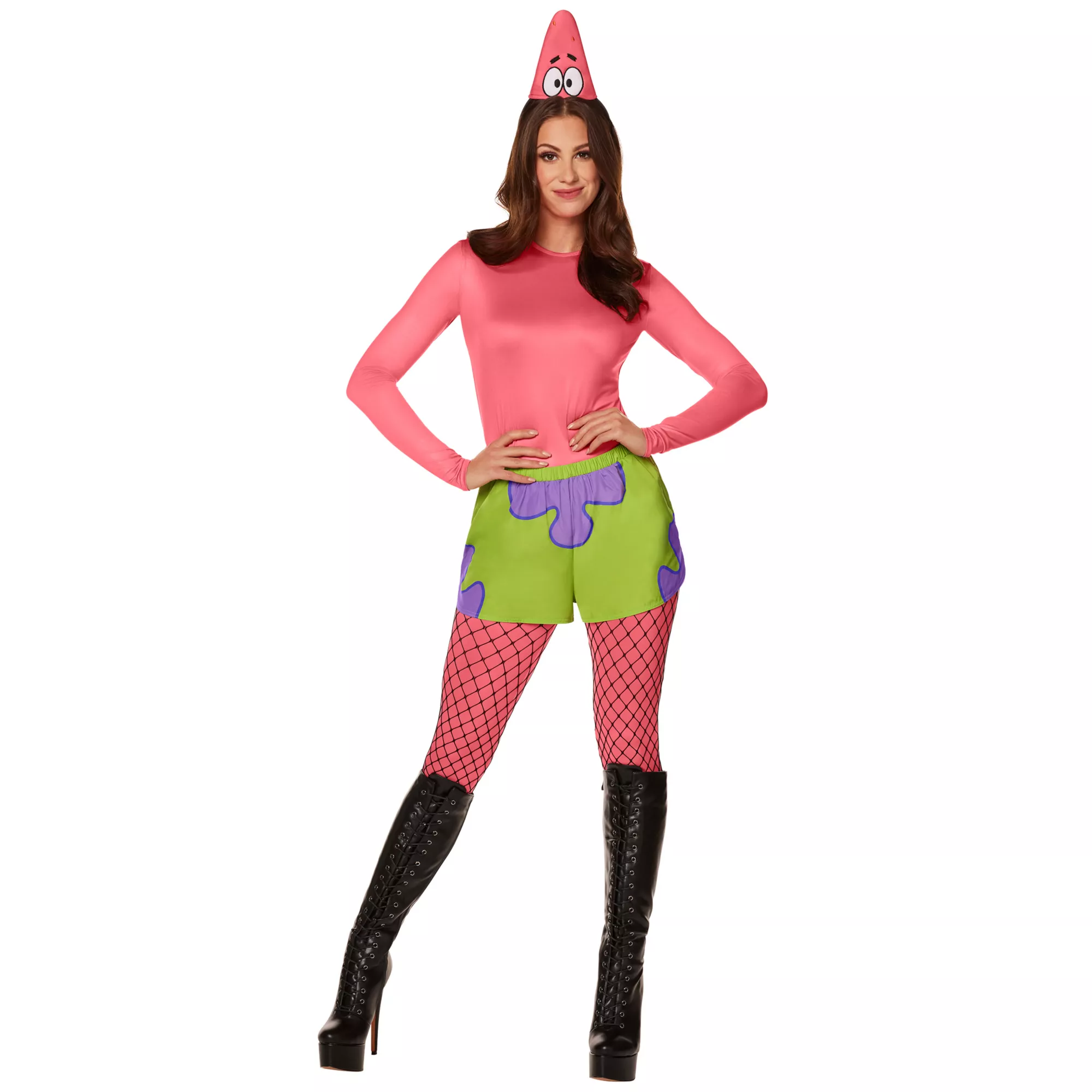 Adult Patrick Star Catsuit Costume - SpongeBob SquarePants at Spirit Halloween