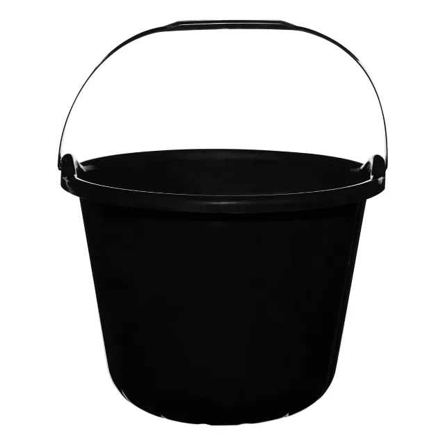 Glow in the Dark Black Pumpkin Treat Bucket at Spirit Halloween