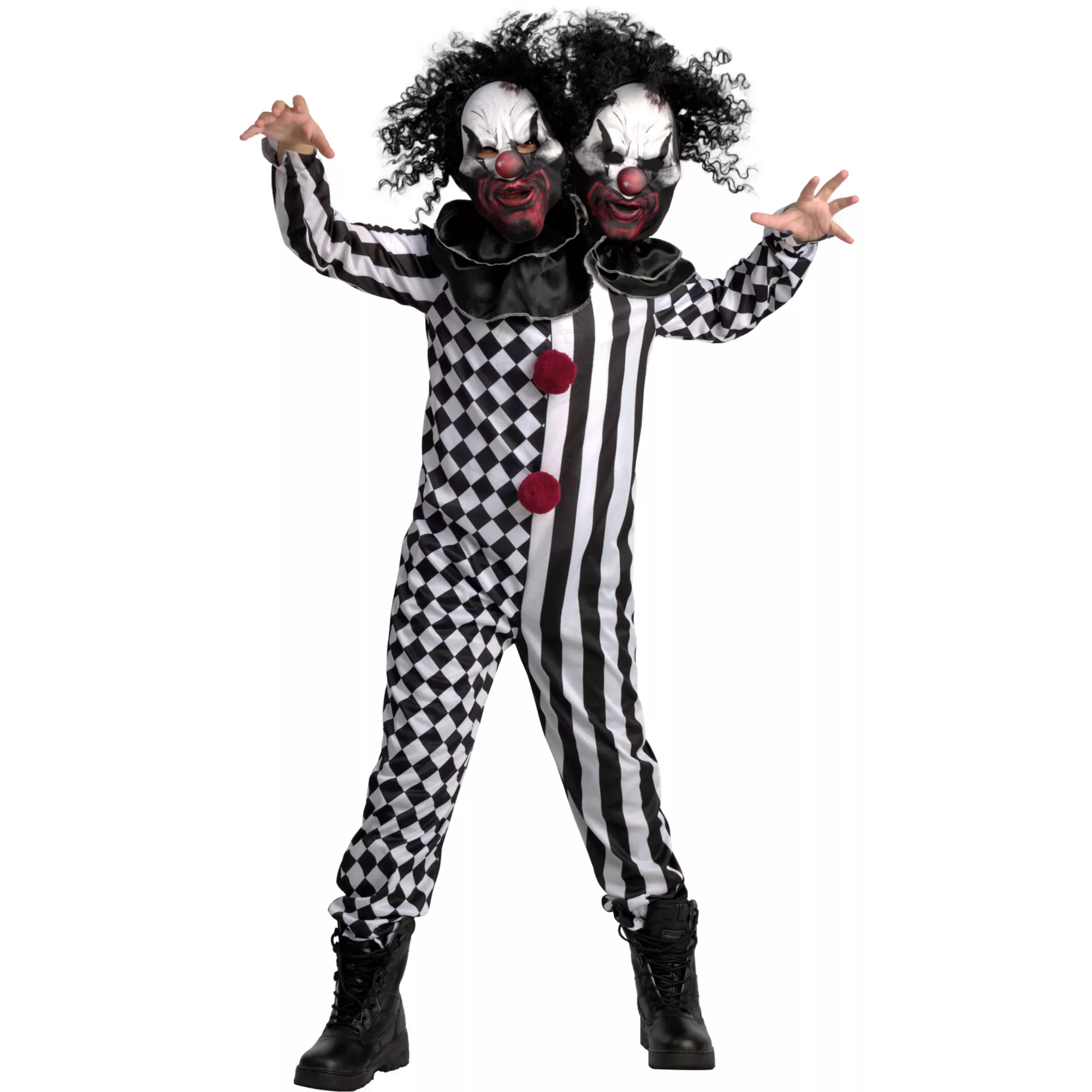Kids Two-Headed Clown Costume at Spirit Halloween