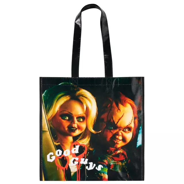 Chucky and Tiffany Good Guys Tote Bag at Spirit Halloween