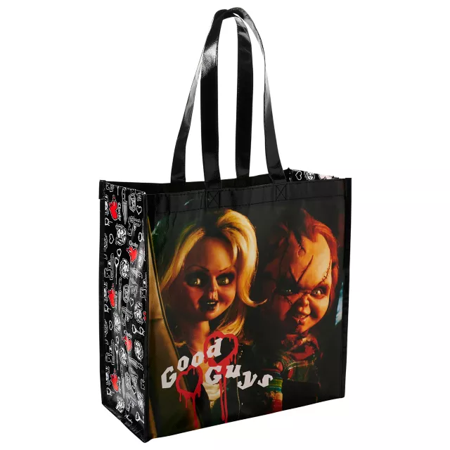 Chucky and Tiffany Good Guys Tote Bag - Spirithalloween.com