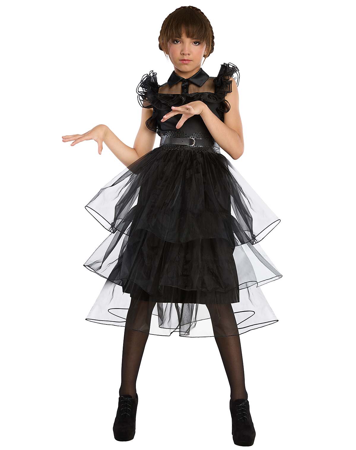 Kids Rave 'N Dance Wednesday Addams Dress - Wednesday
