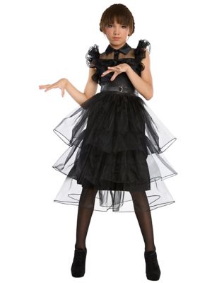 Kids Rave N Dance Wednesday Addams Dress Wednesday