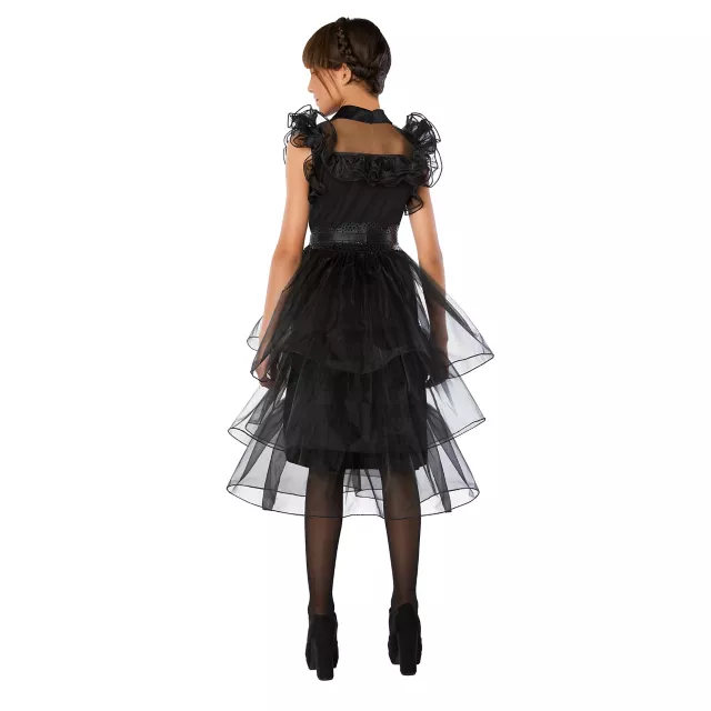 Kids Rave 'N Dance Wednesday Addams Dress - Wednesday at Spirit Halloween
