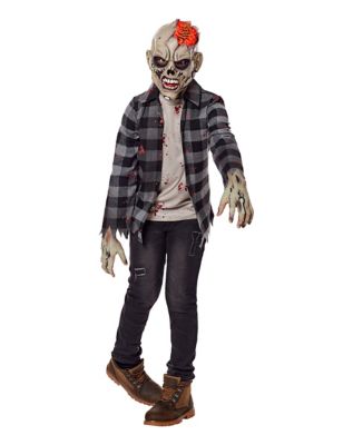 Kids Light-Up Undead Zombie Costume