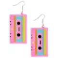 '80s Cassette Tape Earrings at Spirit Halloween