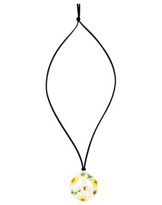 01647031 - '60s Sunflower Peace Necklace