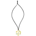'60s Sunflower Peace Necklace at Spencer's