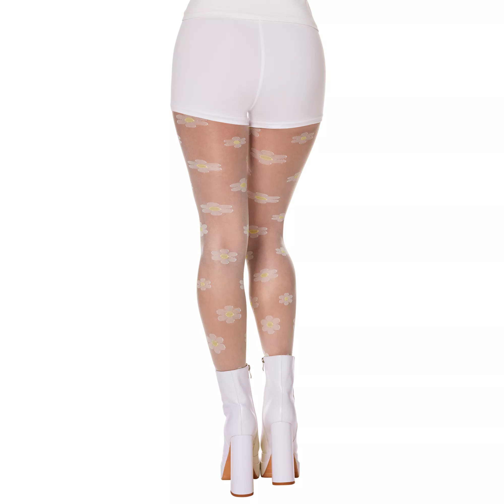 60s Hippie Daisy Tights at Spirit Halloween