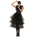 Adult Rave N' Dance Wednesday Addams Dress - Wednesday at Spencer's