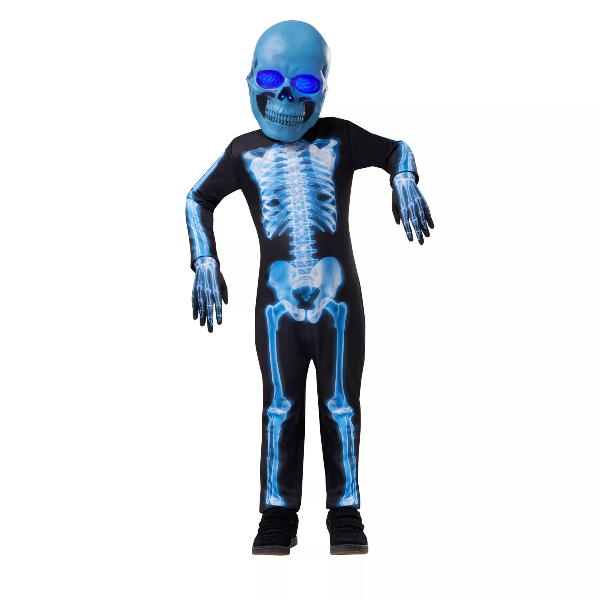 Toddler Blue X-Ray Skeleton Costume at Spirit Halloween