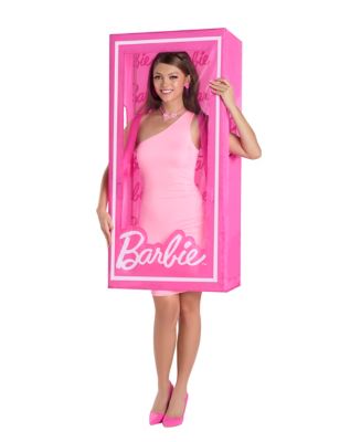 Adult Barbie Box Costume - Spirithalloween.com