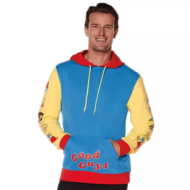 Adult Good Guys Hoodie Chucky