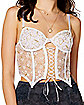 Daisy Corset with Gold Butterfly
