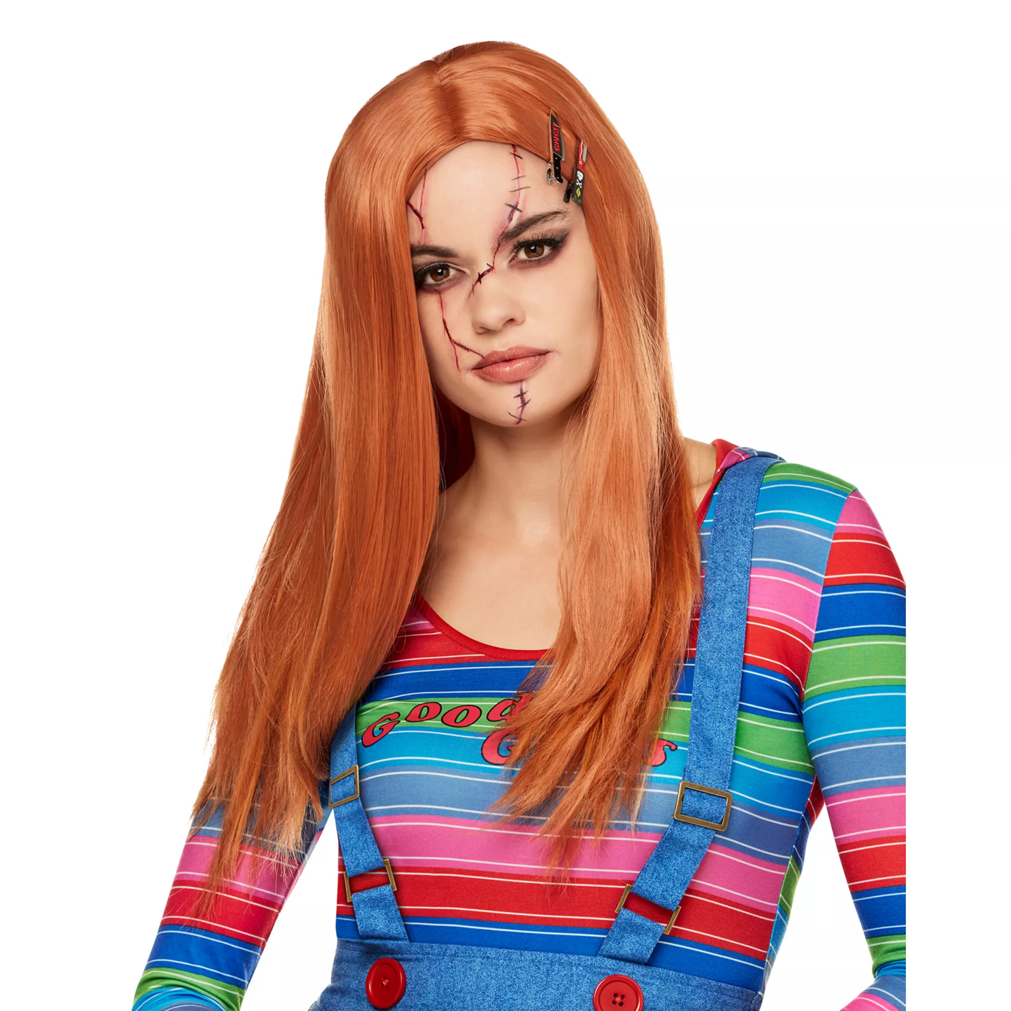Heat Resistant Long Chucky Wig at Spirit Halloween