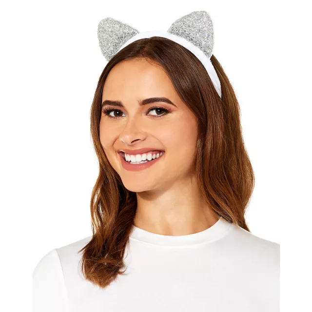 Light-up Cat Ear Headband - Spirithalloween.com