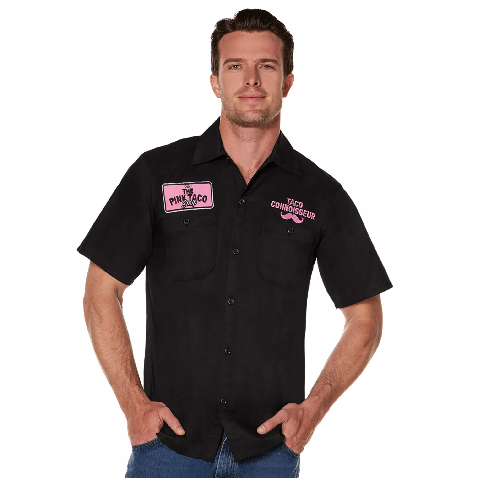 The Pink Taco Shop Work Shirt at Spirit Halloween