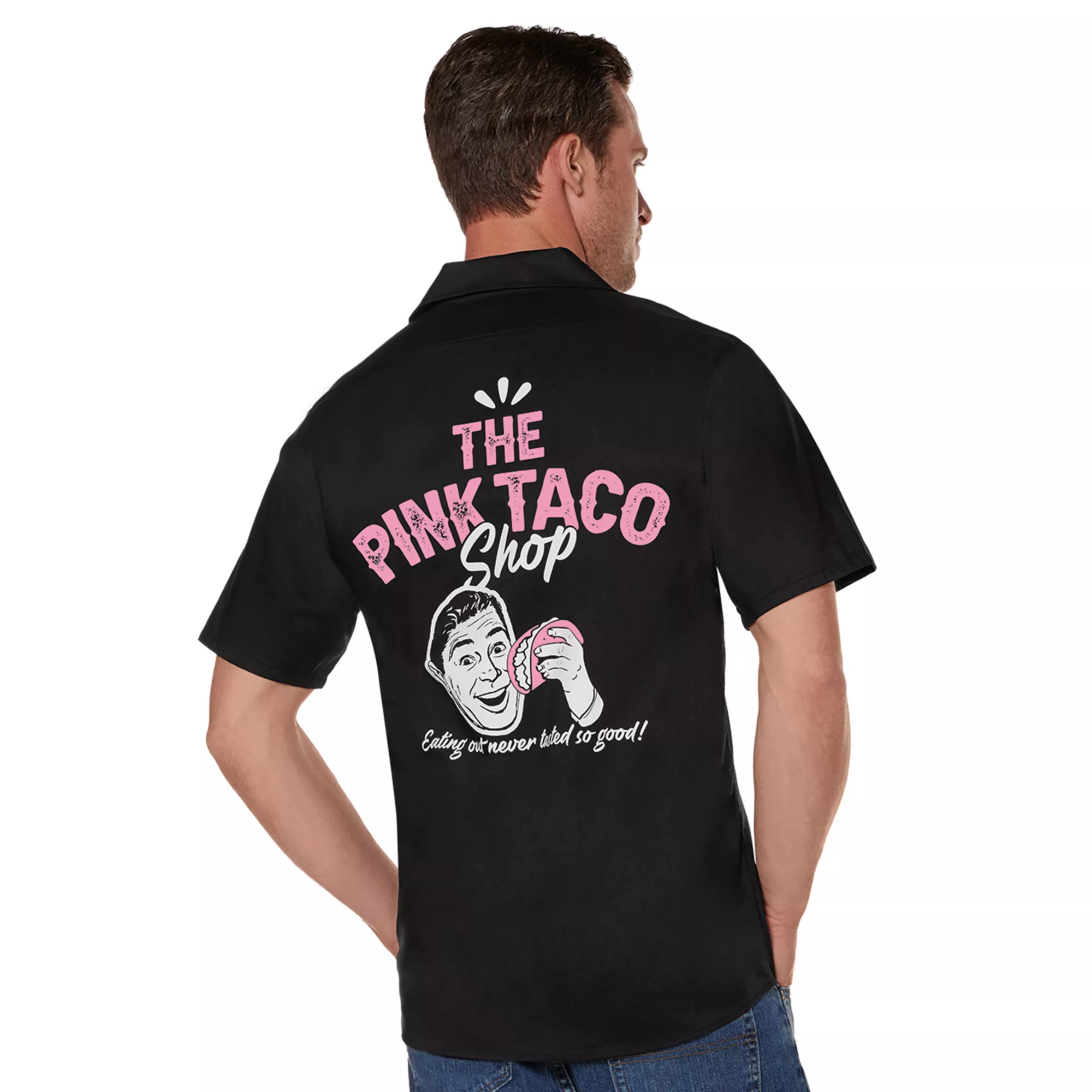The Pink Taco Shop Work Shirt at Spirit Halloween