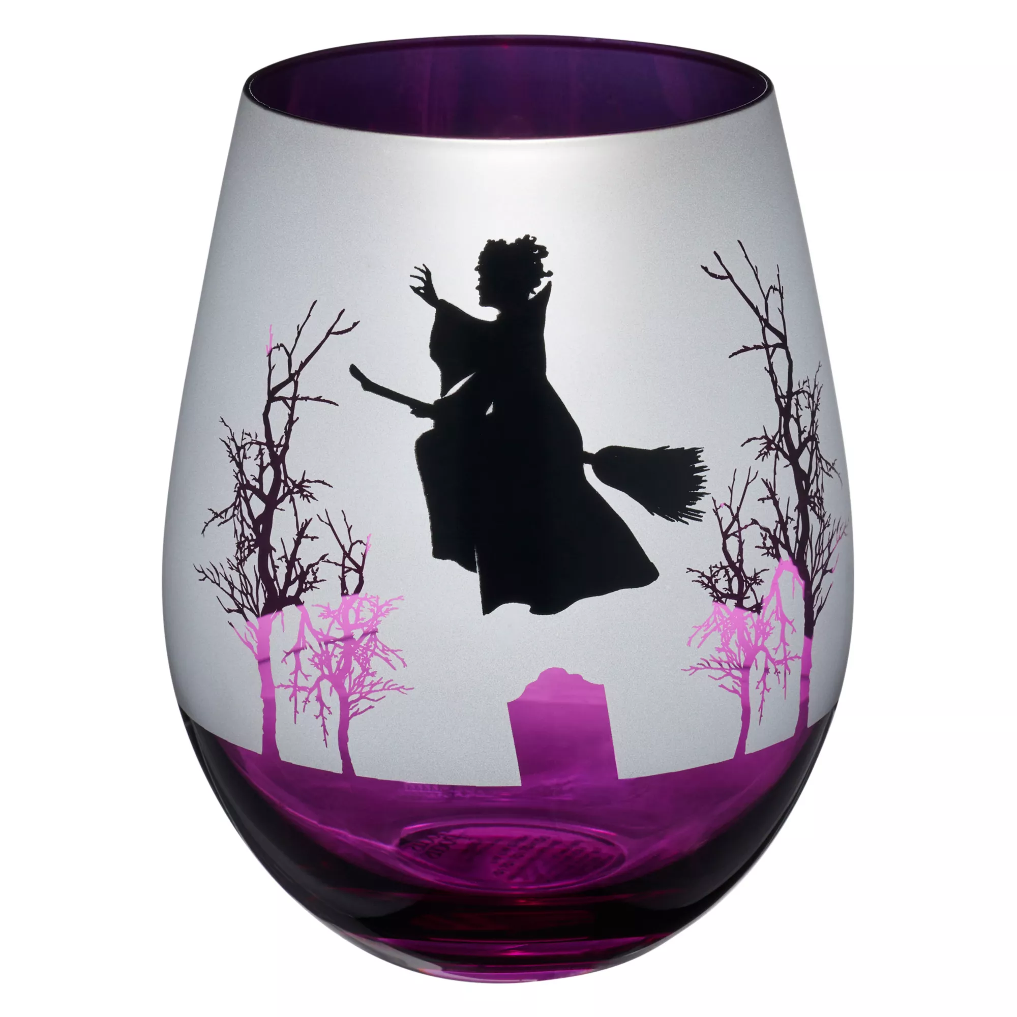 Hocus Pocus Frosted Stemless Glass - 16 oz. at Spirit Halloween