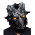 Baphomet Full Mask at Spencer's