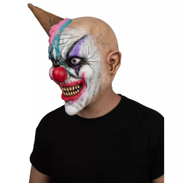 Ice S-Cream Clown Full Mask at Spencer's
