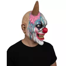 Ice S-Cream Clown Full Mask at Spencer's