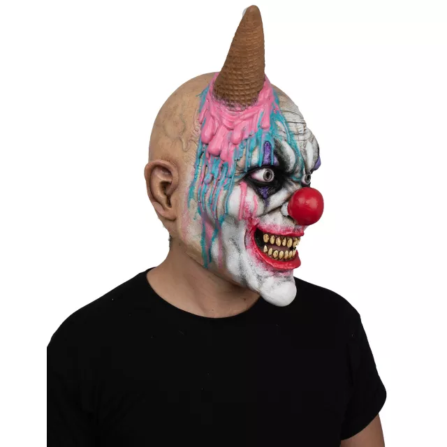 Ice S-Cream Clown Full Mask at Spencer's