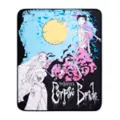 Corpse Bride Reversible Fleece Blanket at Spencer's