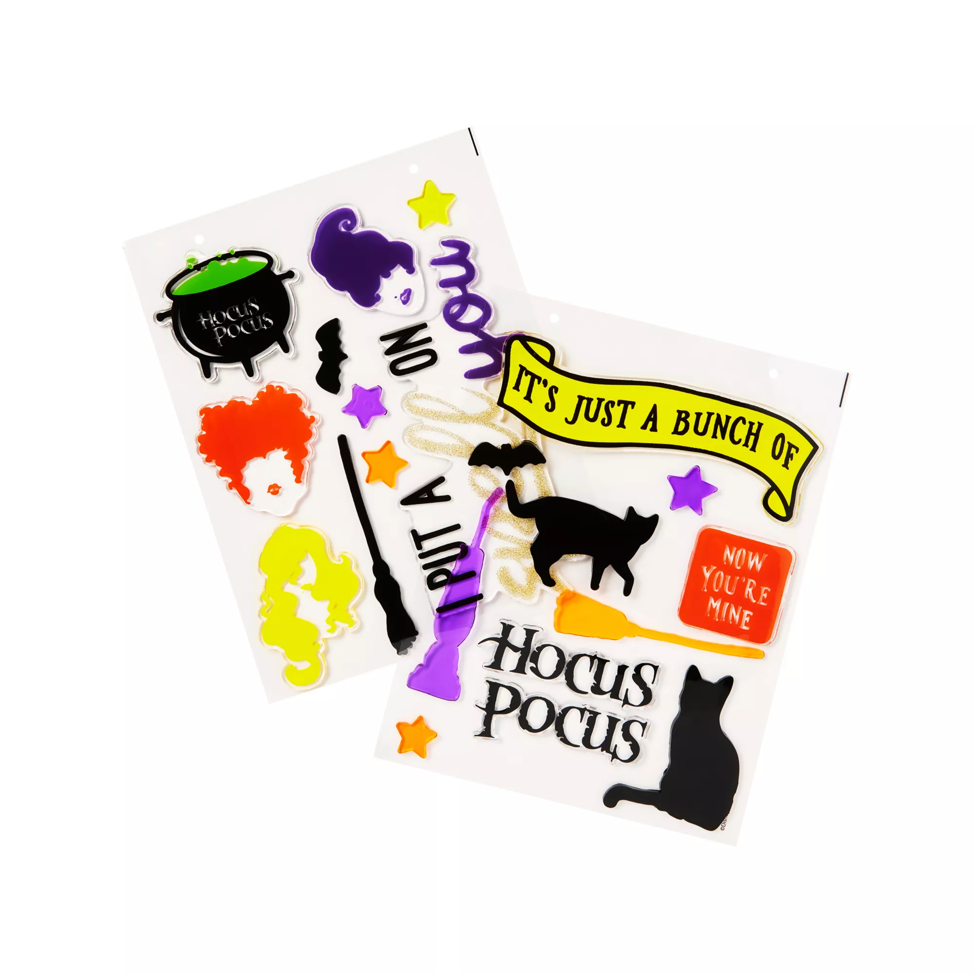 Hocus Pocus Gel Clings at Spirit Halloween