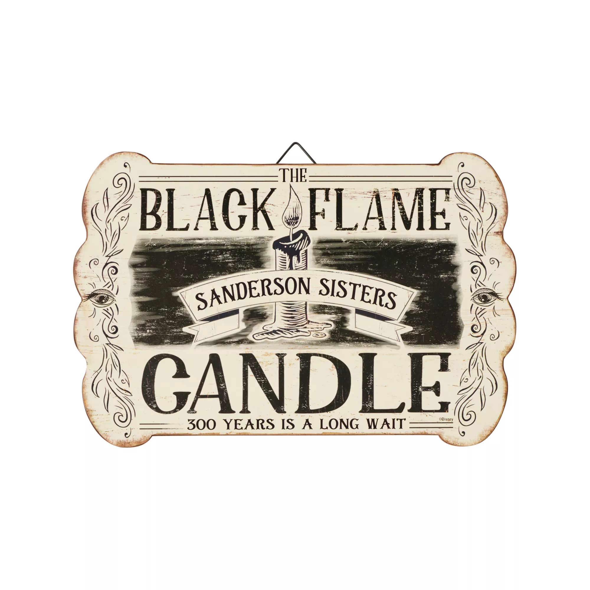 Black Flame Candle Sign - Hocus Pocus at Spirit Halloween