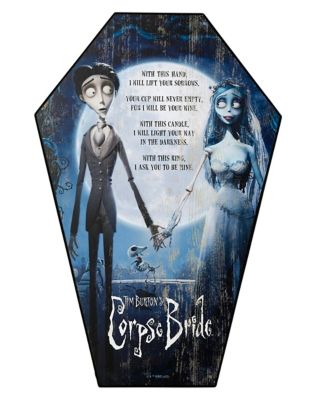 Corpse Bride Coffin Sign - 14 Inch.