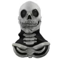 Skeleton Full Mask with Bib at Spencer's