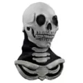Skeleton Full Mask with Bib at Spencer's
