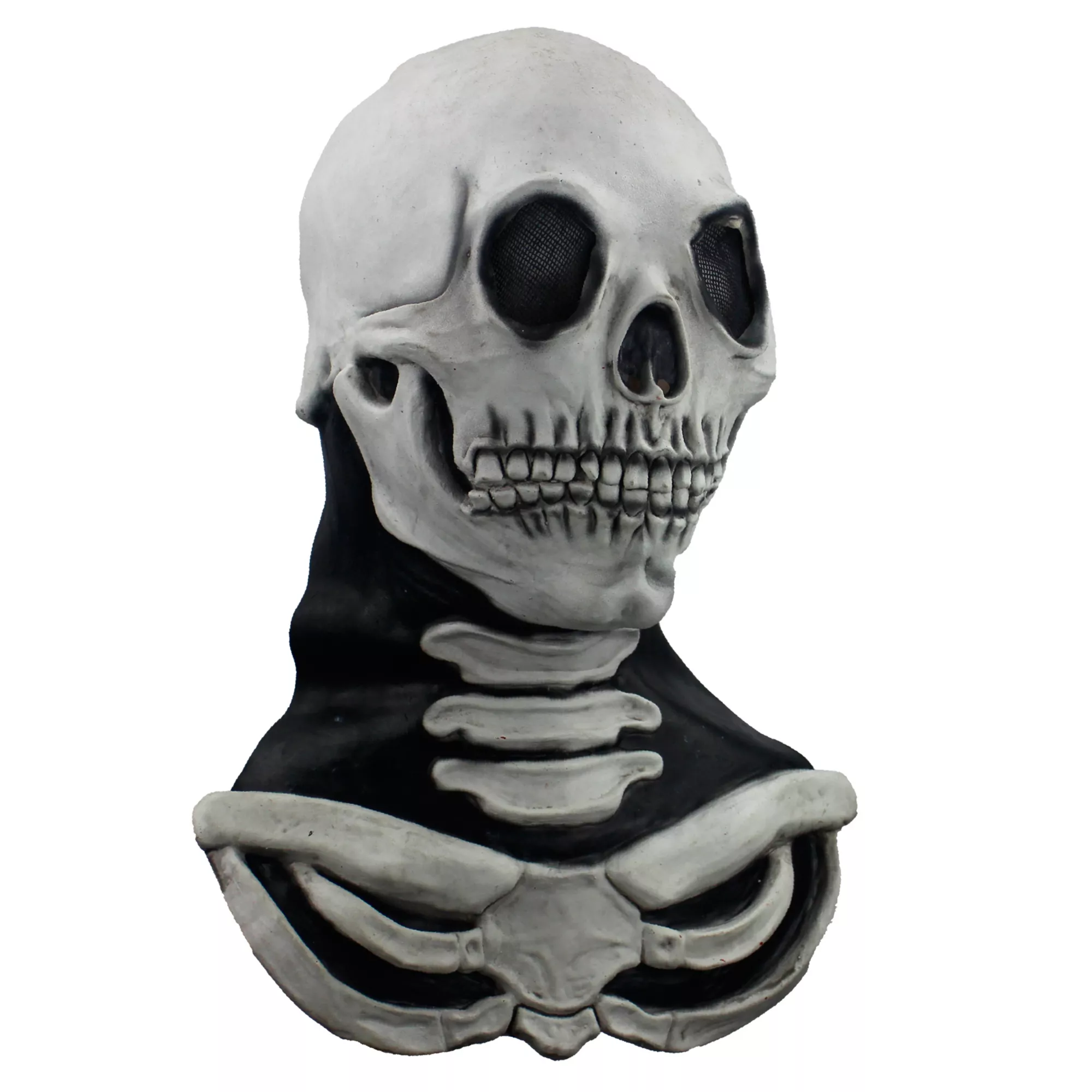 Skeleton Full Mask with Bib at Spencer's