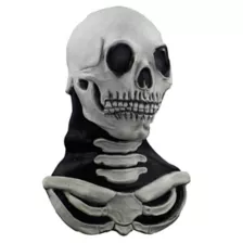 Skeleton Full Mask with Bib at Spencer's