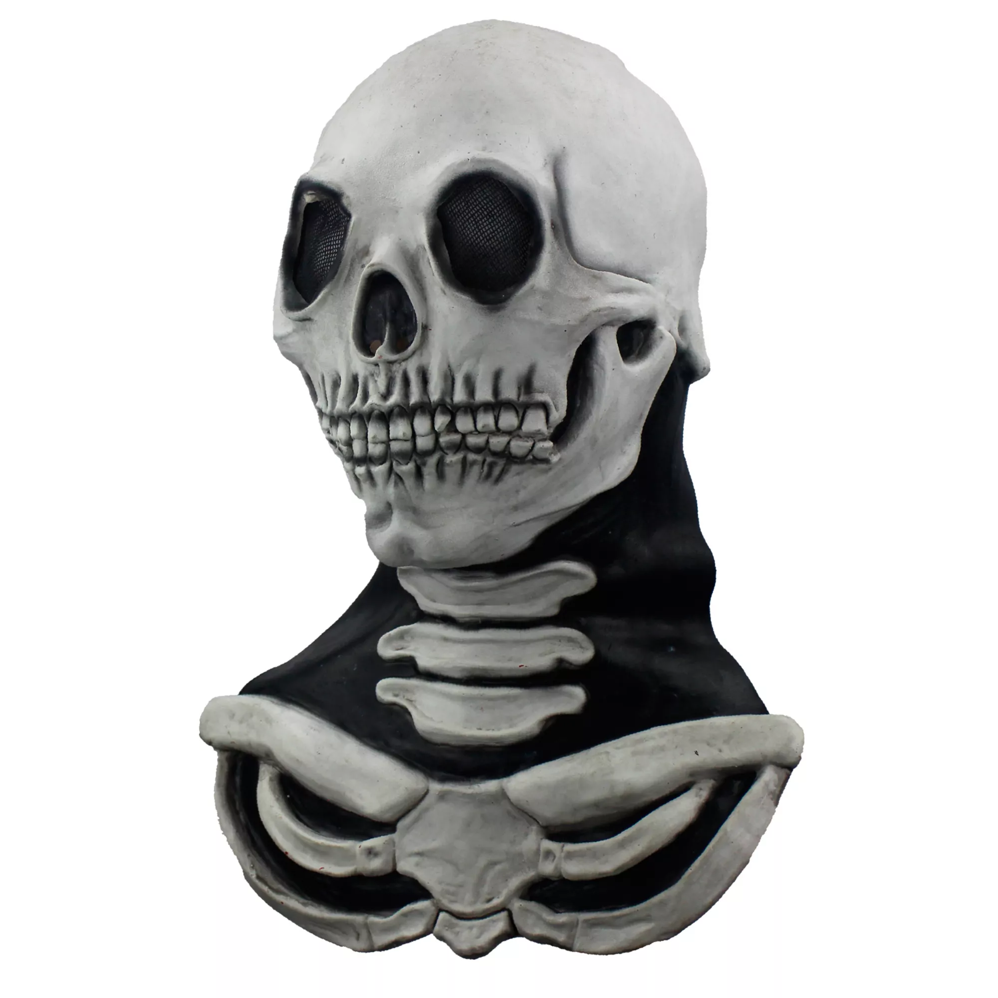 Skeleton Full Mask with Bib at Spencer's