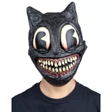 Creepy Cartoon Cat Full Mask at Spencer's