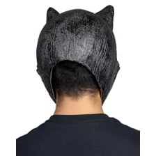 Creepy Cartoon Cat Full Mask at Spencer's