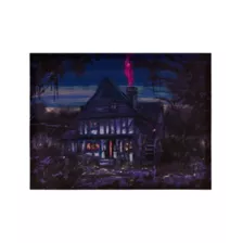 Sanderson House Canvas - Hocus Pocus at Spirit Halloween