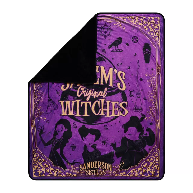 Salem's Original Witches Fleece Blanket - Hocus Pocus at Spencer's