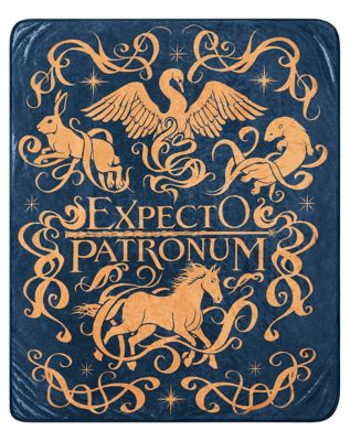 Harry Potter Expecto Patronum Fleece Blanket