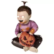 Gutsy Gwen Zombie Babies <sup>®</sup> Animated Prop at Spirit Halloween