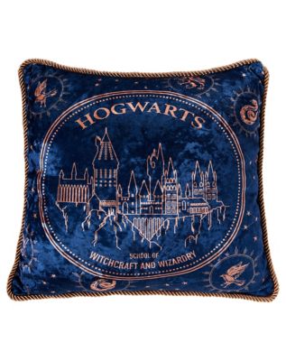 Harry Potter Hogwarts School of Witchcraft and Wizardry Pillow