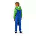 Kids Luigi Hooded Jumpsuit - Super Mario Bros. at Spirit Halloween