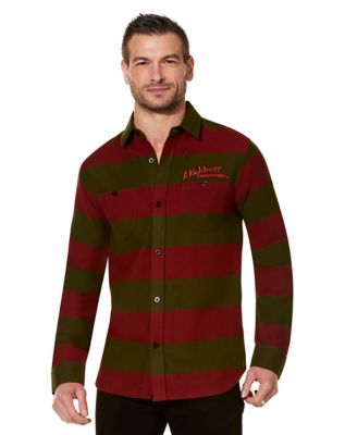 A Nightmare on Elm Street Freddy Kruger Long Sleeve Sweater, Red